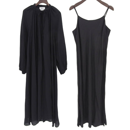 Like New Rayon Nylon Gathered Dress Women's 36 Dress 36 Women's