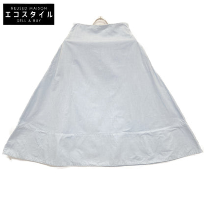 MB211-6002 BLUE MI-MOLLET FLARE SKIRT Skirt OO Ladies