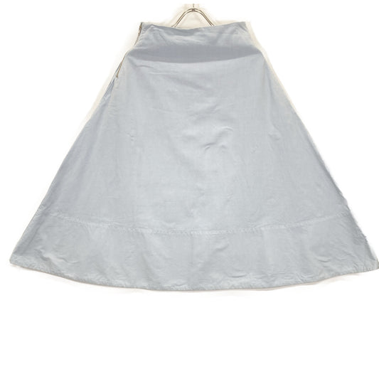 MB211-6002 BLUE MI-MOLLET FLARE SKIRT Skirt OO Ladies