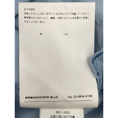 MB211-6002 BLUE MI-MOLLET FLARE SKIRT Skirt OO Ladies