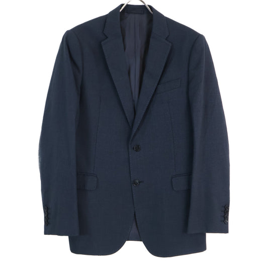 UCGME0 NAVY WOOL COTTON SUIT Suit Set-up 48 Men's