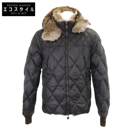 BASTOGNE GIUBBOTTO Bastogne Rabbit Fur Lining Reversible Down Jacket 3 Men's