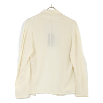 TOYOBOSHI Ito-I White TOISHI 13IT-AC6005 100% Cashmere Cardigan Top