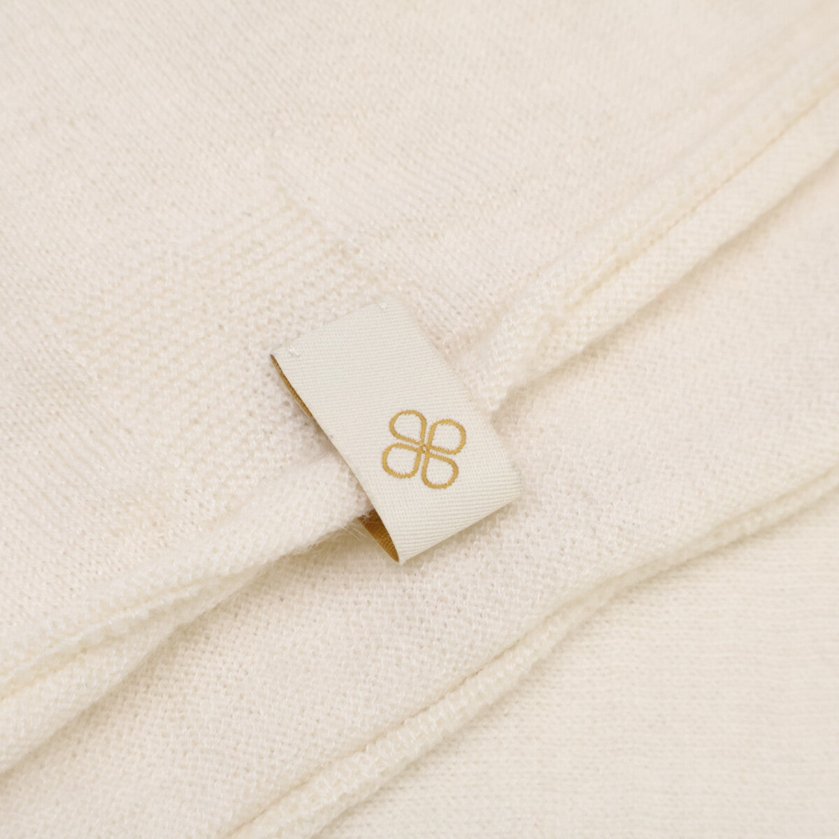 TOYOBOSHI Ito-I White TOISHI 13IT-AC6005 100% Cashmere Cardigan Top
