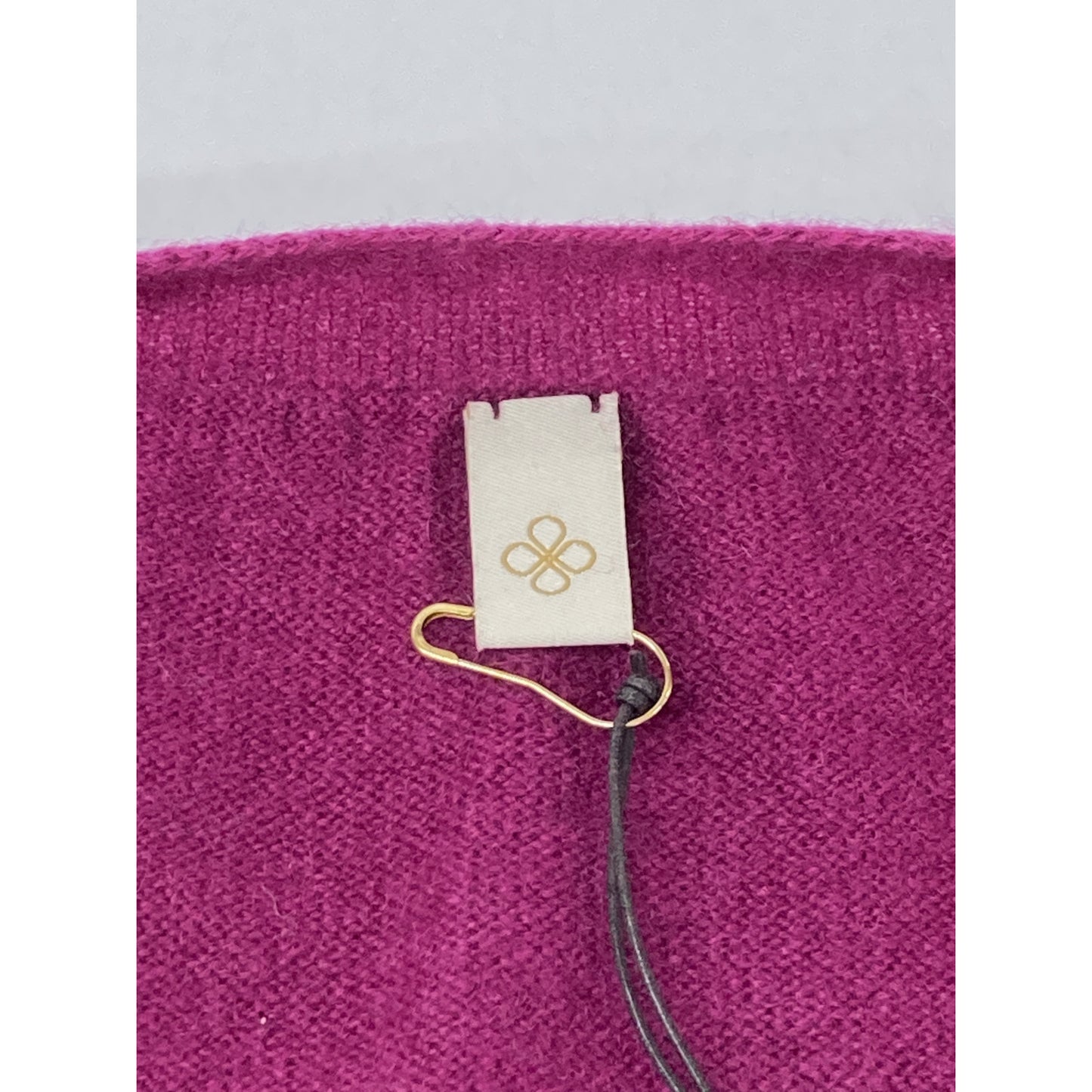 Ito衣 KABIBA Plum 09IT-EF0003 Cashmere V-neck Knit Top 1 Women's
