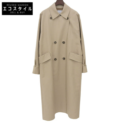 NOBLE Cotton Double Cloth Long Coat Women's Beige 36 Coat - Excellent condition