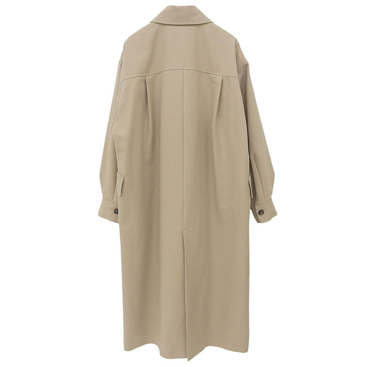 NOBLE Cotton Double Cloth Long Coat Women's Beige 36 Coat - Excellent condition