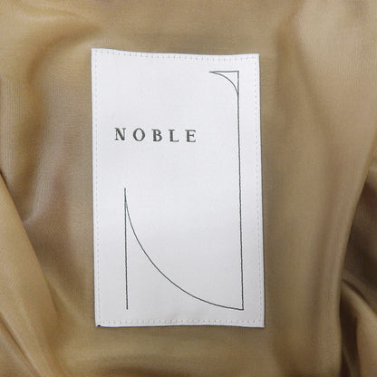 NOBLE Cotton Double Cloth Long Coat Women's Beige 36 Coat - Excellent condition