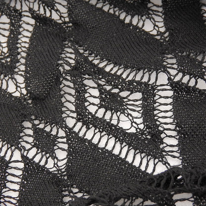 Like New IBISCUS Cotton Lace One-Piece Dress Top Women's Black 42 Dress 42 Women's