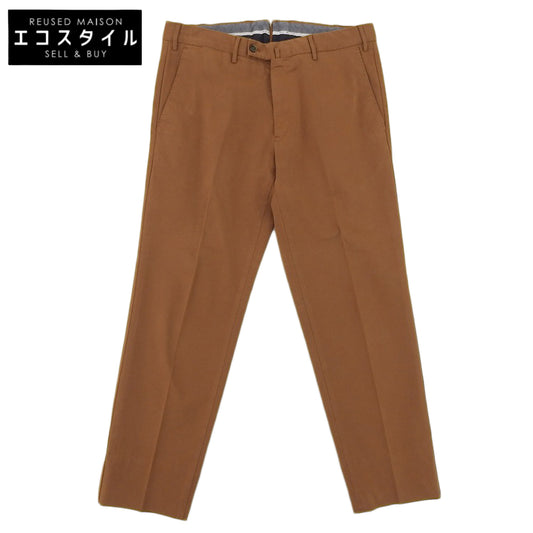 Cotton Casual Pants Bottoms Men's Brown 48 Bottoms 48 Men's