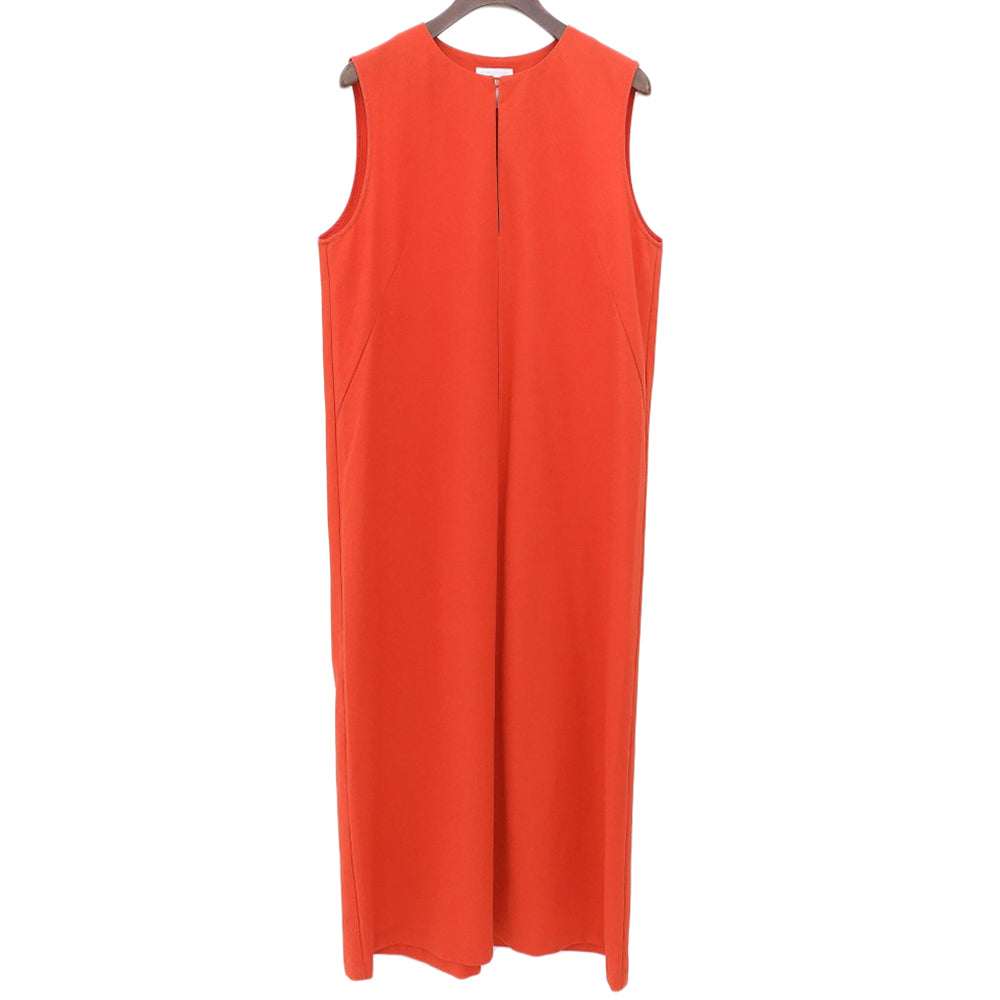Excellent condition Slit Sleeveless Dress Women's Red F Dress F