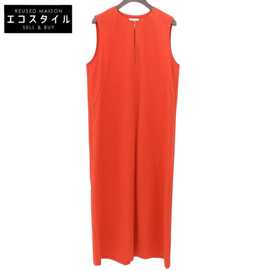 Excellent condition Slit Sleeveless Dress Women's Red F Dress F