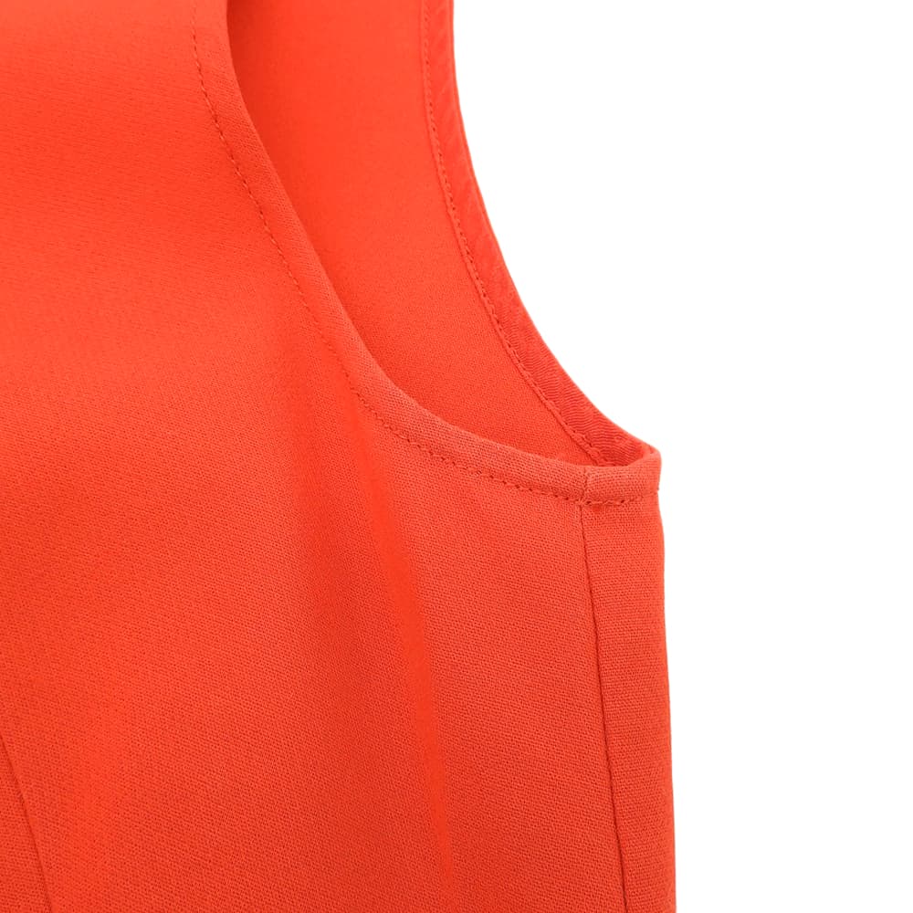 Excellent condition Slit Sleeveless Dress Women's Red F Dress F