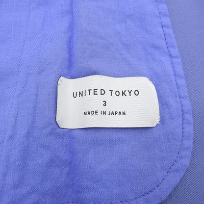 Excellent Condition HAKAMA Tuck Wide Pants Bottoms Women's Blue 3 144540001 Bottoms 3 Women's