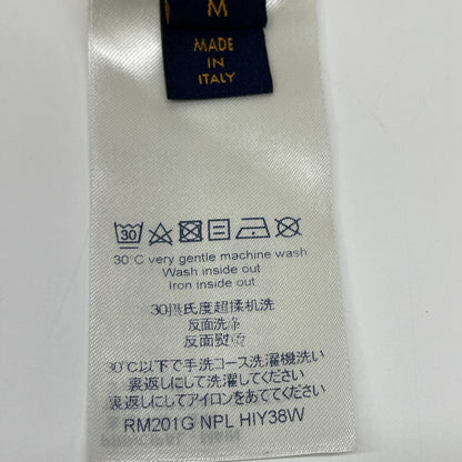 LOUIS VUITTON ルイヴィトン ホワイト RM201G NPL HIY36W 飛行機 プリント Tシャツ トップス