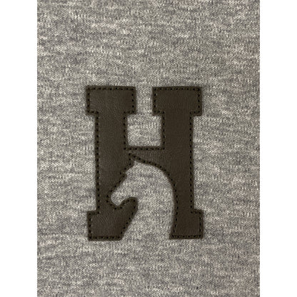 HERMES 【美品/国内正規】H567810HA H Cheval Leather Logo Patch Short Sleeve T-Shirt/Top