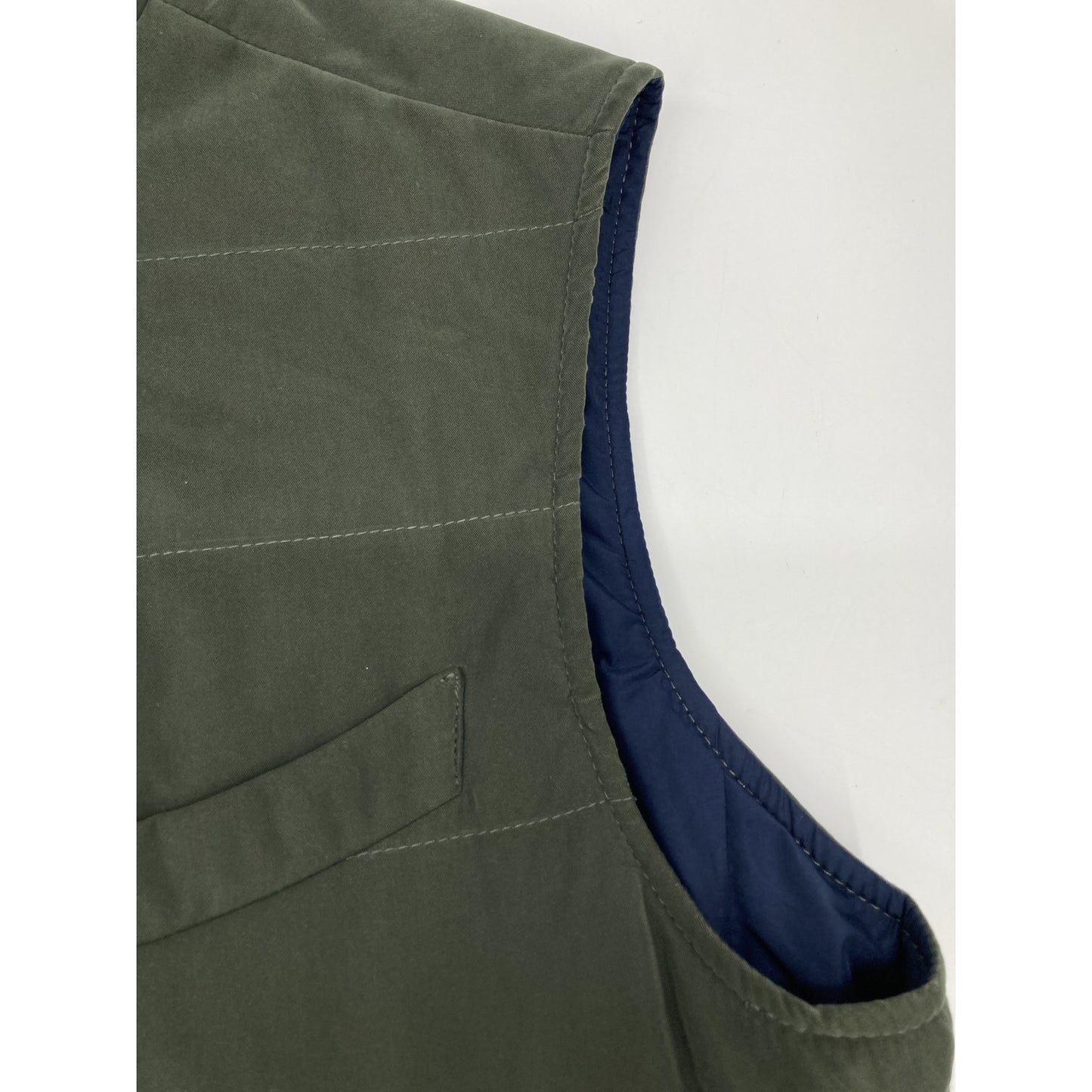 Khaki Belseta Padded Vest 38/48 Men's