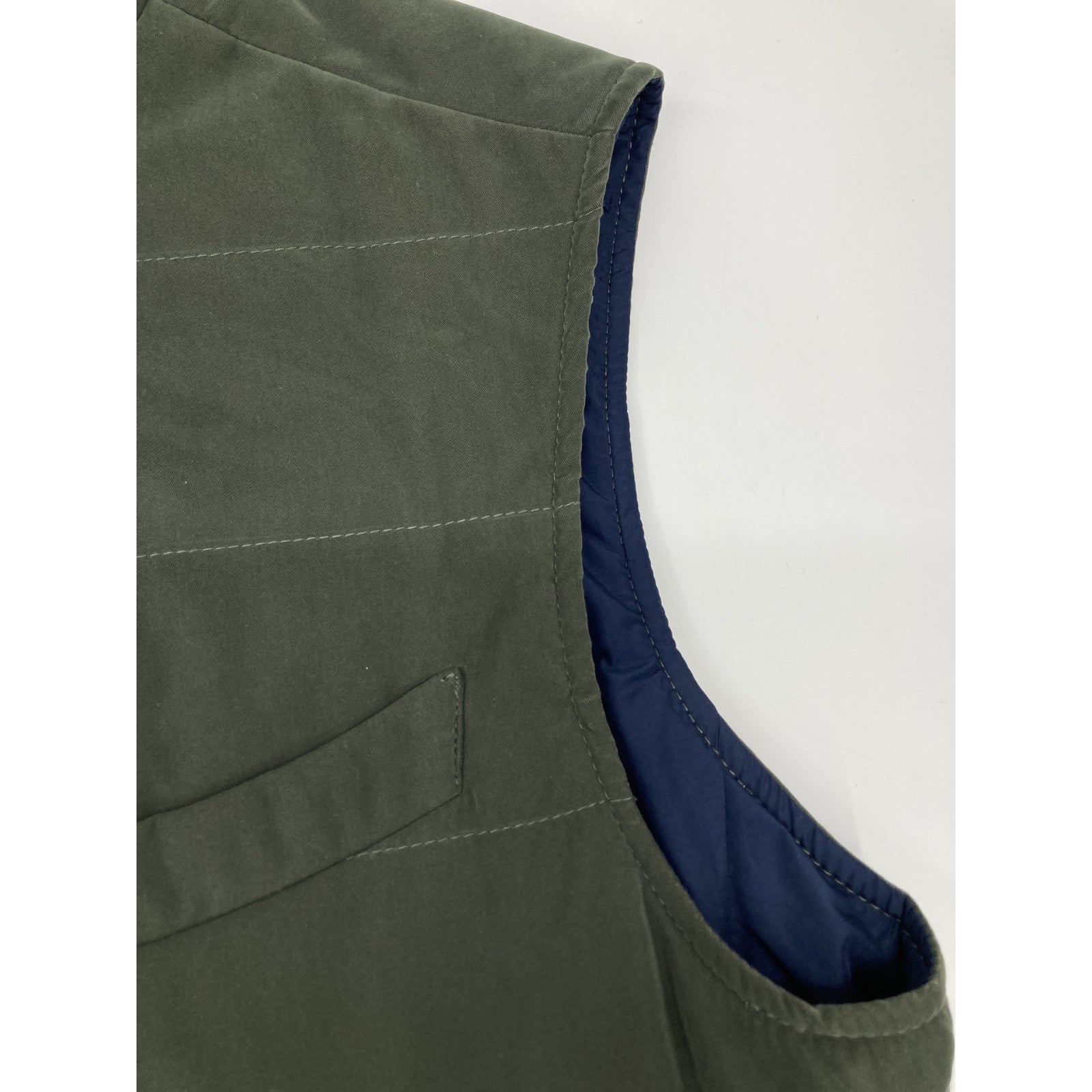 Khaki Belseta Padded Vest 38/48 Men's