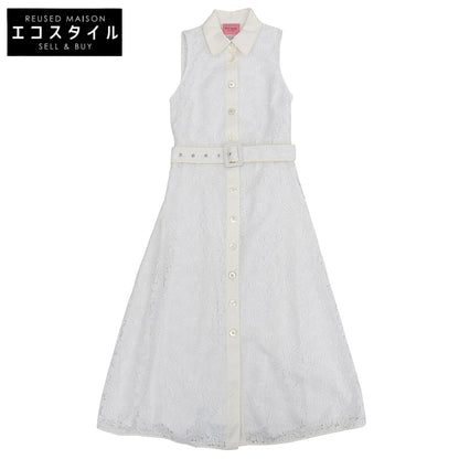 Kate spade ケイトスペード コットン リーフ レース ドレス ワンピース レディース ホワイト 00 NJMUB136 ワンピース