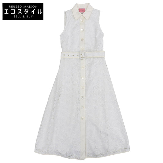 Kate spade ケイトスペード コットン リーフ レース ドレス ワンピース レディース ホワイト 00 NJMUB136 ワンピース