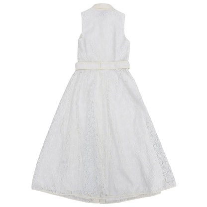 kate spade cotton leaf lace dress dress ladies white 00 NJMUB136 dress