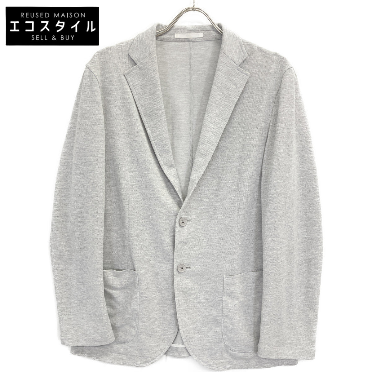 【日本国内正品】H1E53-311-05 Dry-mix 鹿子针织开衫夹克 42R 男款
