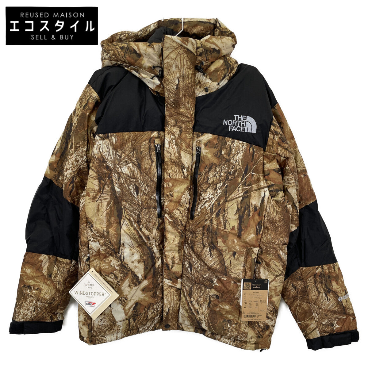 棕色x黑色 全件印花 NOVELTY BALTORO LIGHT JACKET 夹克 L 男士