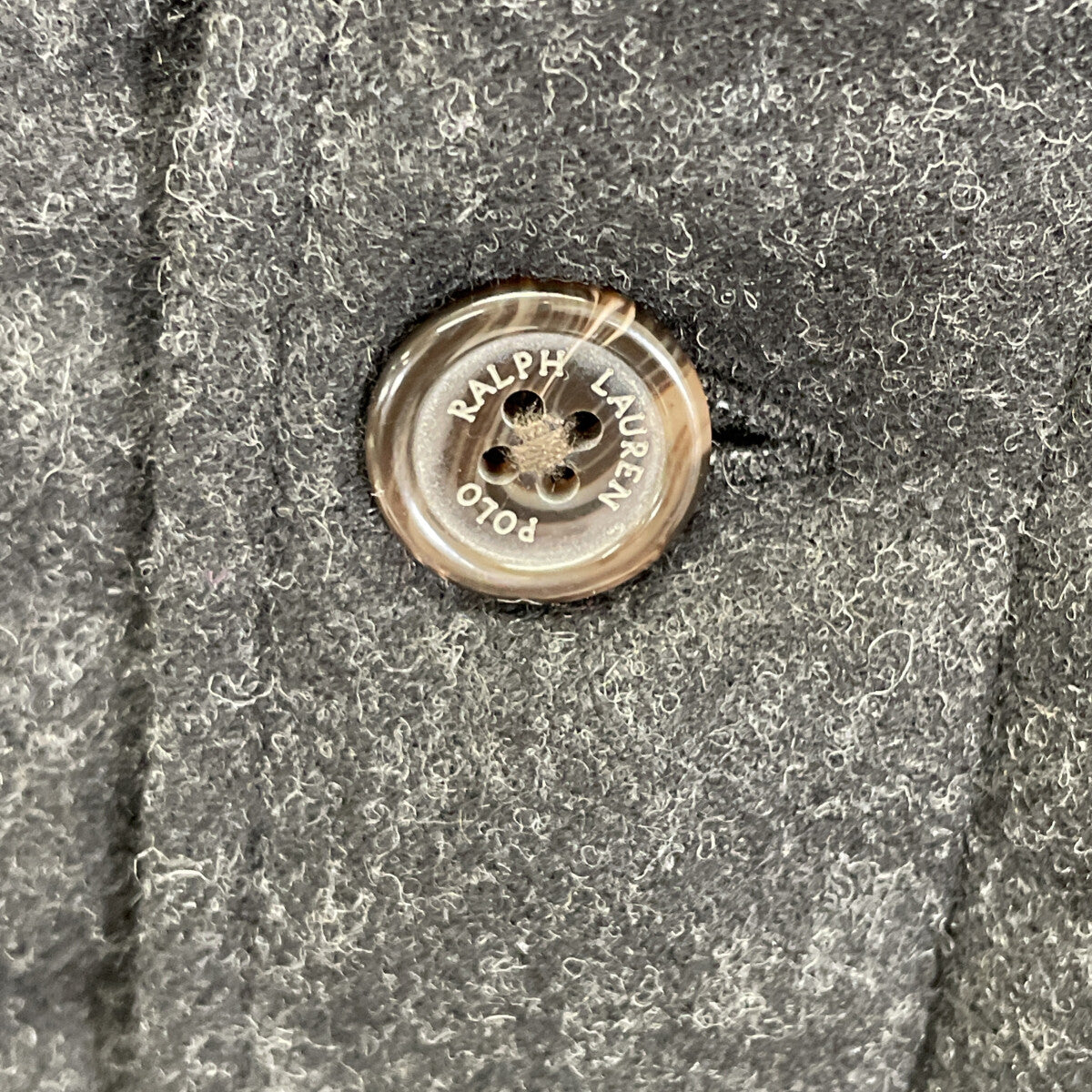 Black Wool Cashmere Padded Knit Blouson Jacket L Men's