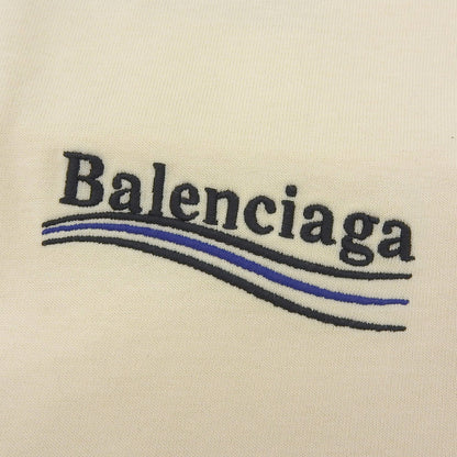 BALENCIAGA 巴黎世家 美品 棉质 广告标语T恤 上衣 男士 黄色系 S 641665 21年 上衣