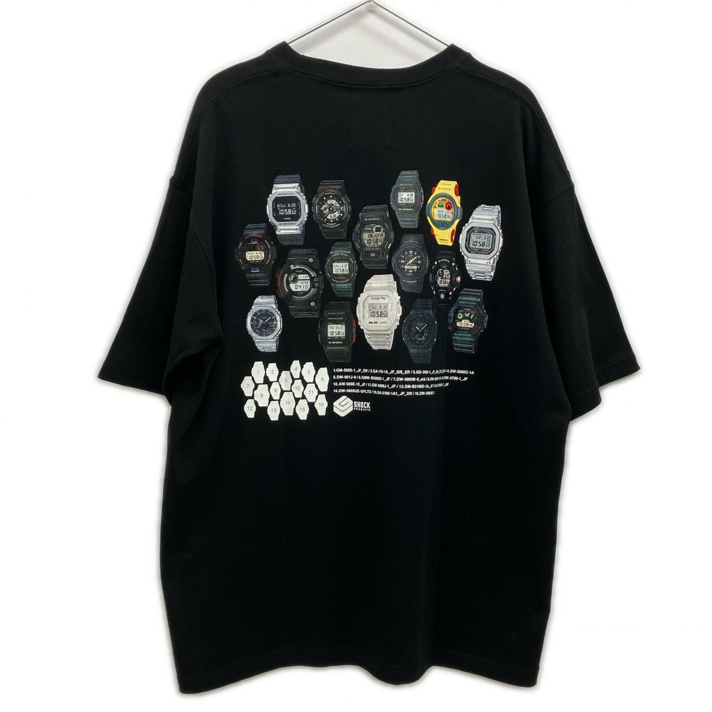 G-SHOCK ジーショック Google Play x G-SHOCK PRODUCTS G-SHOCK 90着限定Tシャツ トップス