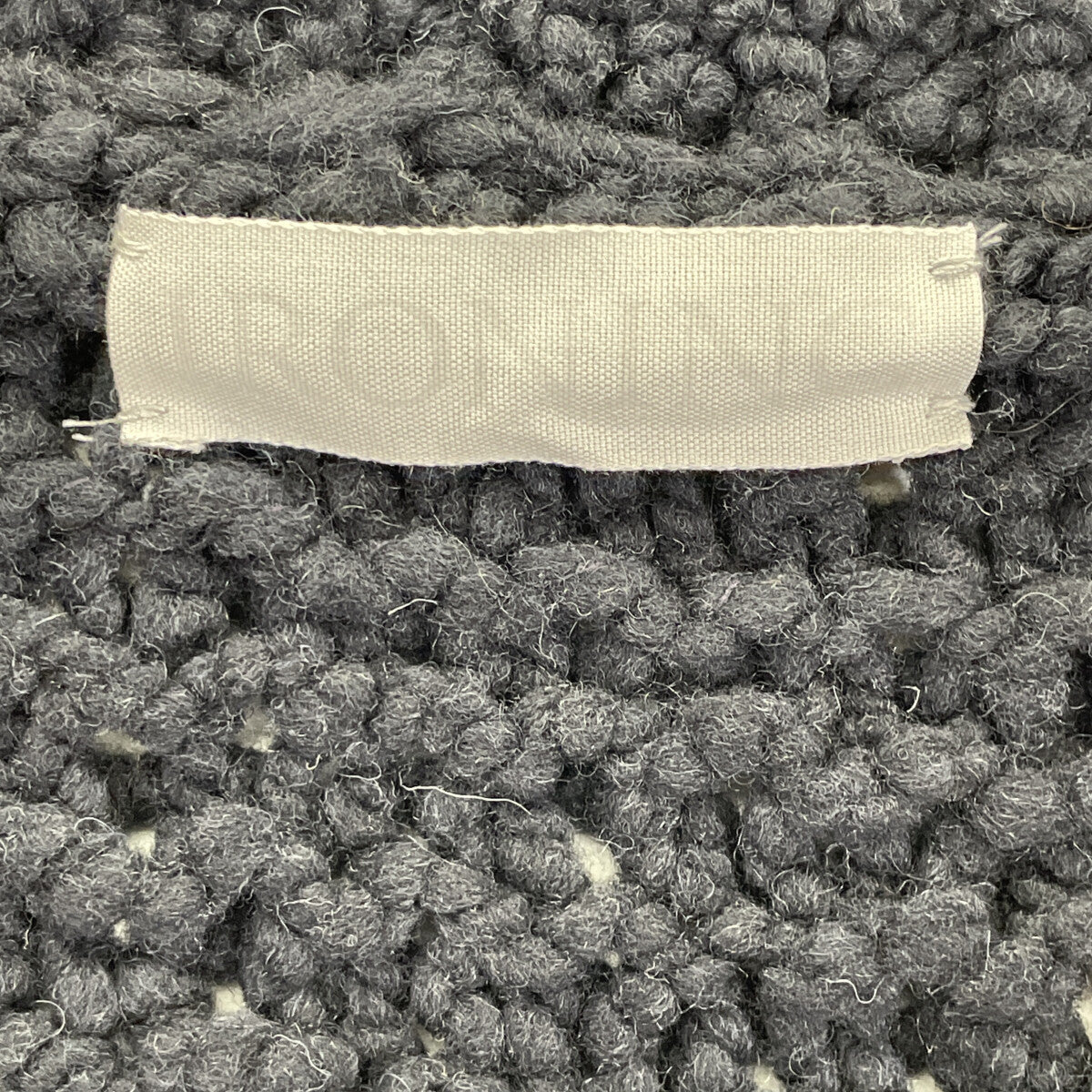 IRONING アイロニング 03IR00241DNV ネイビー ケーブルラフカーデ トップス