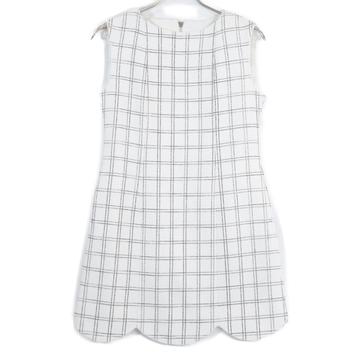 sheller 231042 White Flocky Tulip Dress
