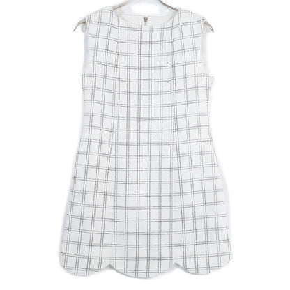 sheller 231042 White Flocky Tulip Dress