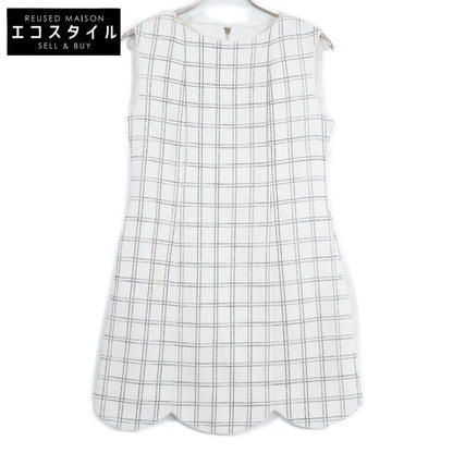 sheller 231042 White Flocky Tulip Dress