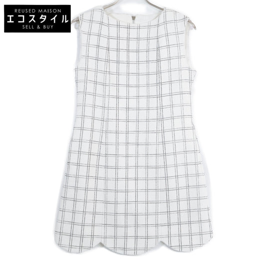 sheller 231042 White Flocky Tulip Dress