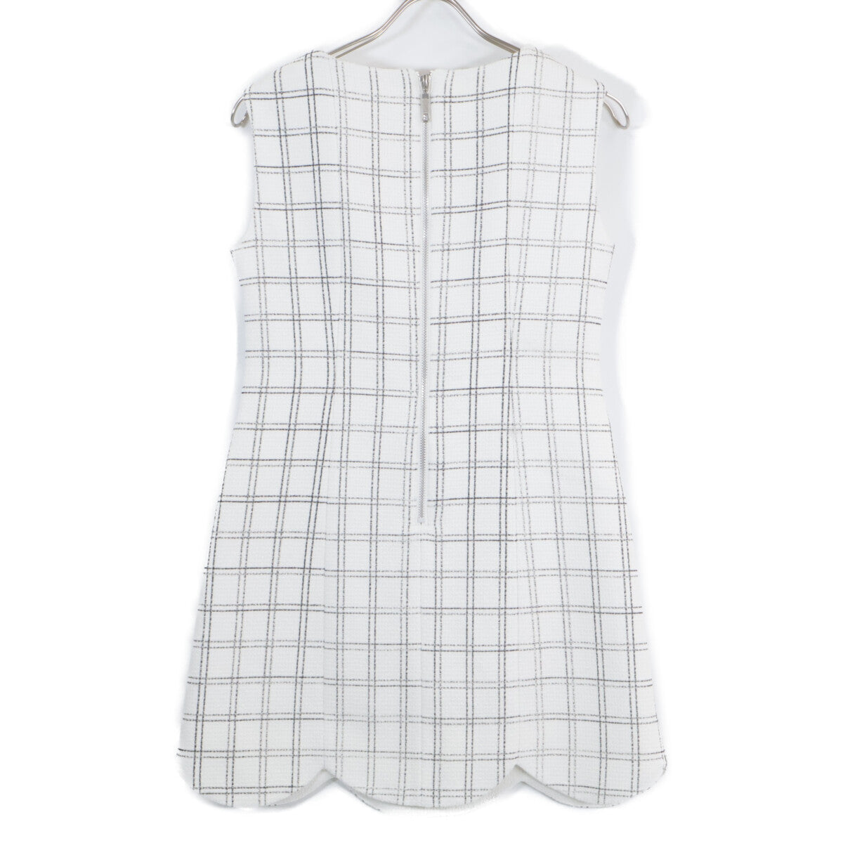 sheller 231042 White Flocky Tulip Dress