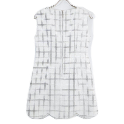 sheller 231042 White Flocky Tulip Dress