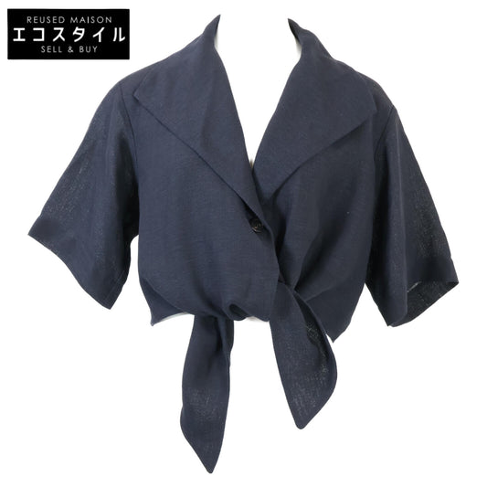 【美品/国内正品】FAP7857 亚麻珍妮特衬衫/夹克 36 女士