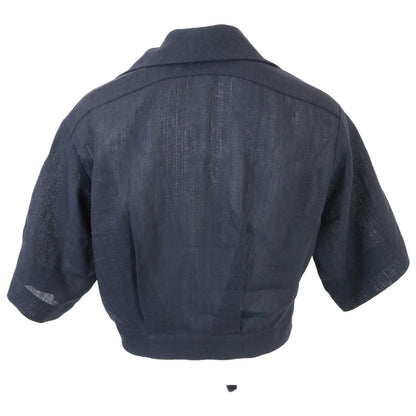 【美品/国内正品】FAP7857 亚麻珍妮特衬衫/夹克 36 女士