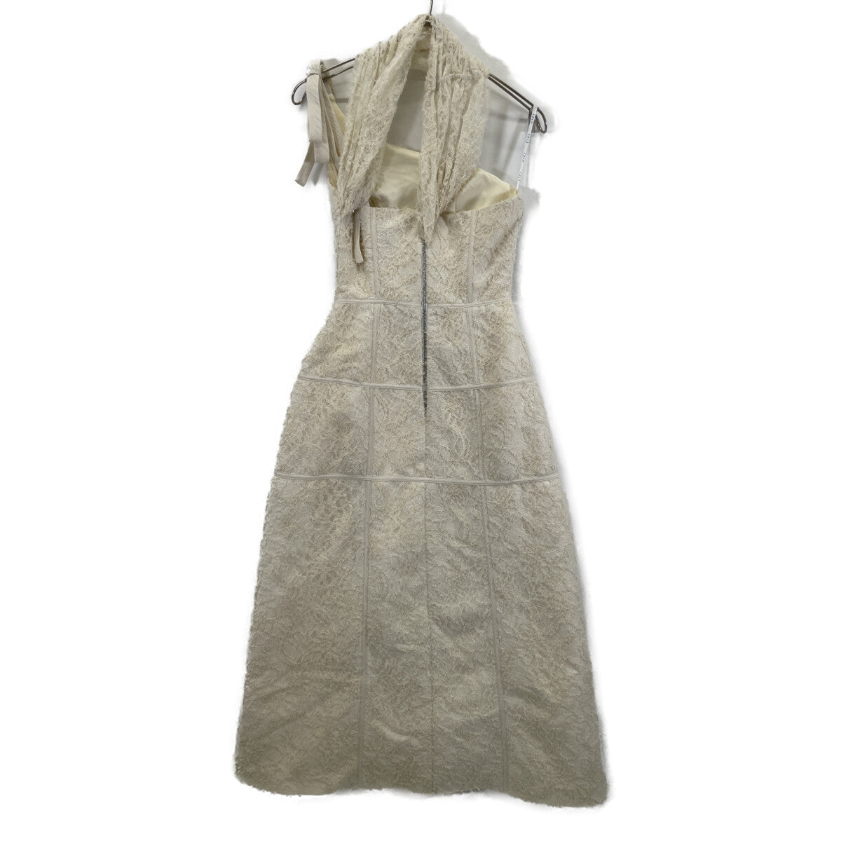 WHITE LACE DRESS ONE-PIECE XS Women's