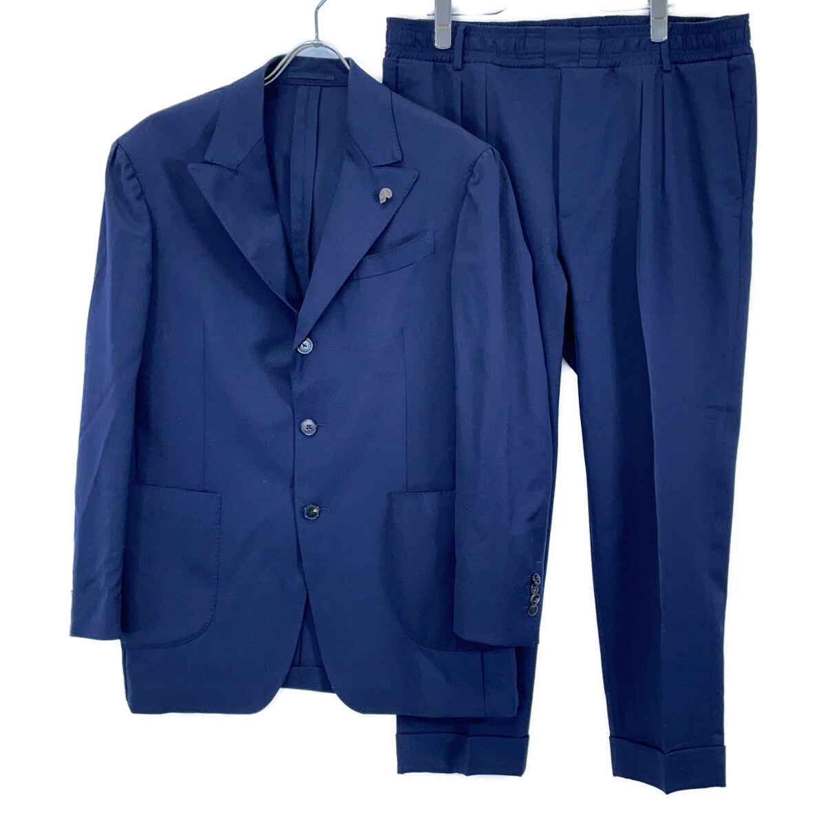 GABRIELE PASINI 加布里埃莱·帕西尼 【美品/国内正品】JG16728Q Marzotto Incase面料 羊毛 三粒扣单排扣西服套装