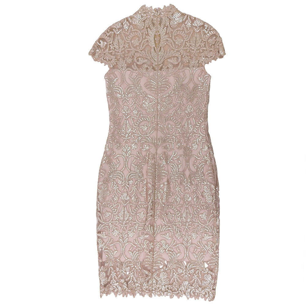 TADASHI SHOJI タダシショージ スパンコール ドレス ワンピース レディース ピンク 6 ATV16511M ワンピース