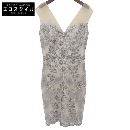 TADASHI SHOJI 塔达希 庄司 Engle 刺绣连衣裙 女士 银色 4 BCE19511M 连衣裙