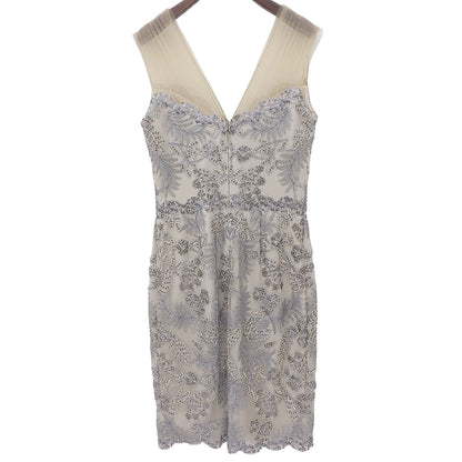 TADASHI SHOJI 塔达希 庄司 Engle 刺绣连衣裙 女士 银色 4 BCE19511M 连衣裙