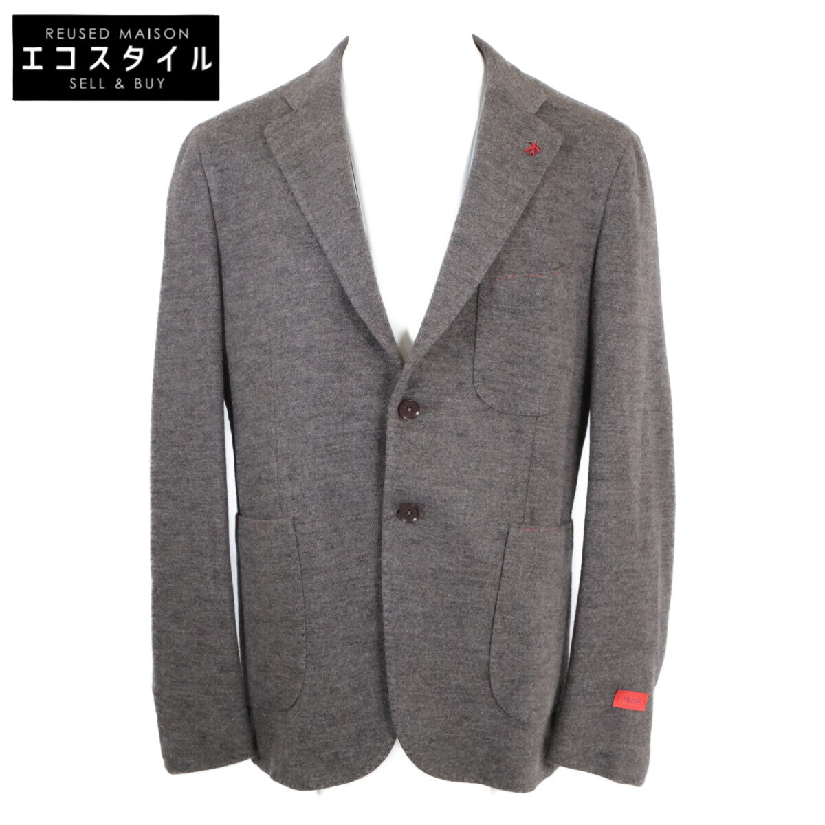 ISAIA Isiah Like New 007704 Wool Tailored Knit Jacket