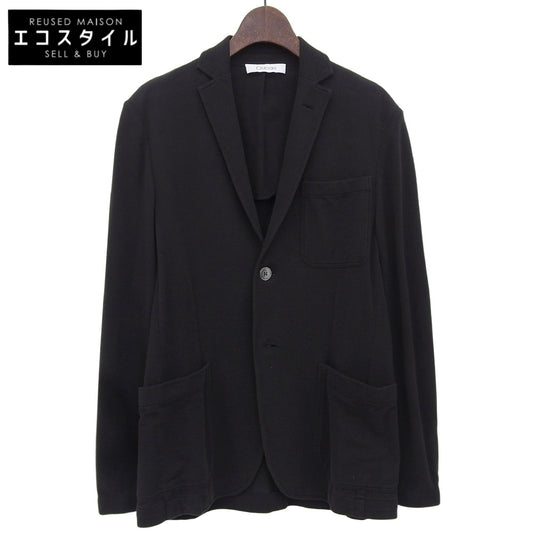 Cruciani Beautiful Cotton Knit Jacket Men's Black 44 JU1375 Jacket