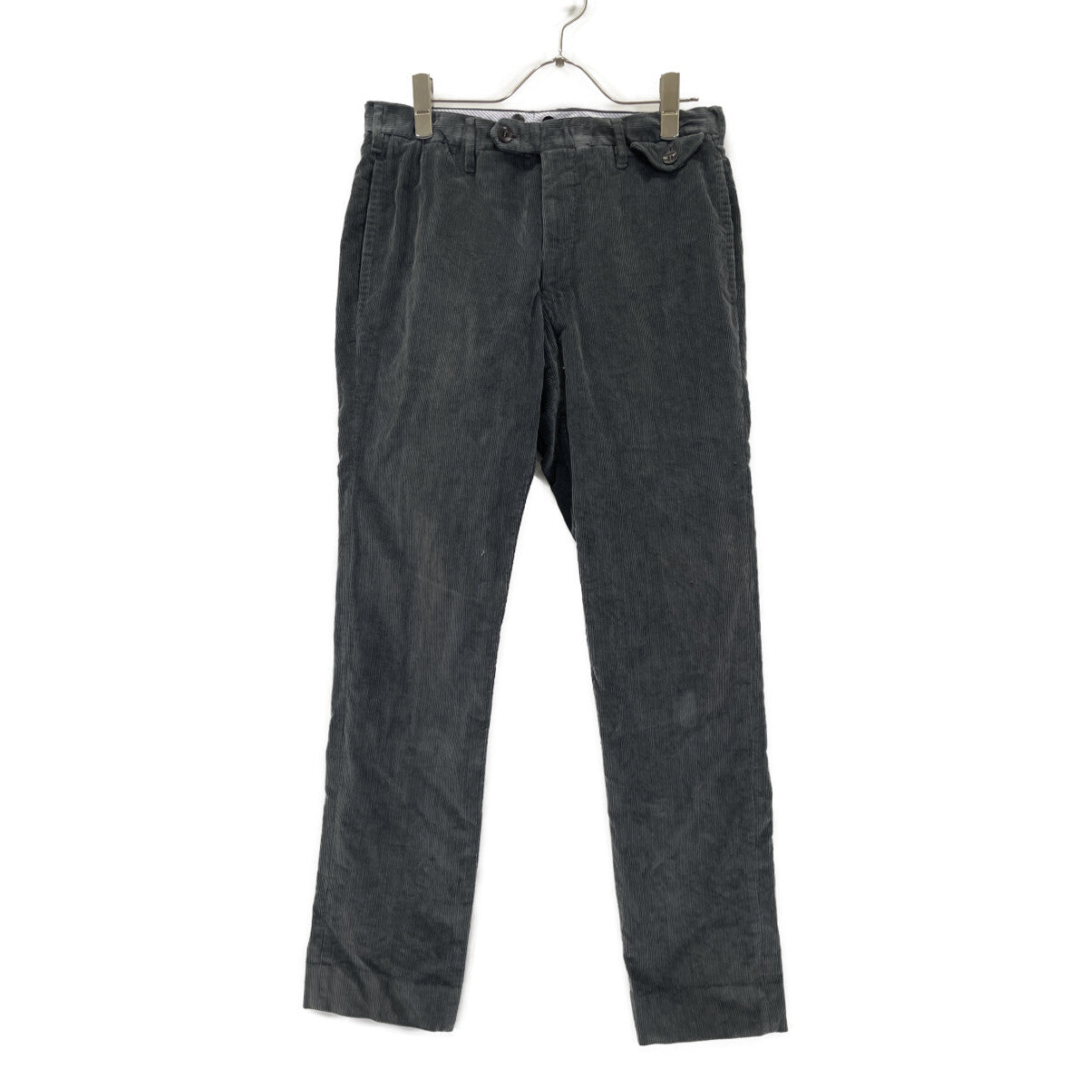 0615P Gray Corduroy Pants Bottoms 44 Men's