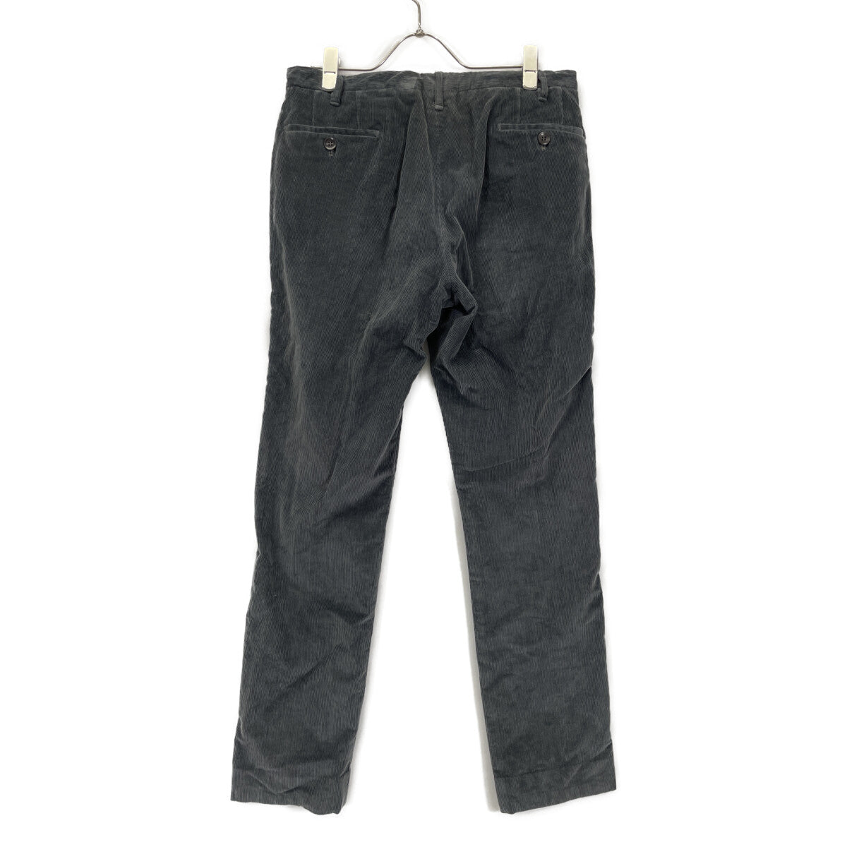 0615P Gray Corduroy Pants Bottoms 44 Men's