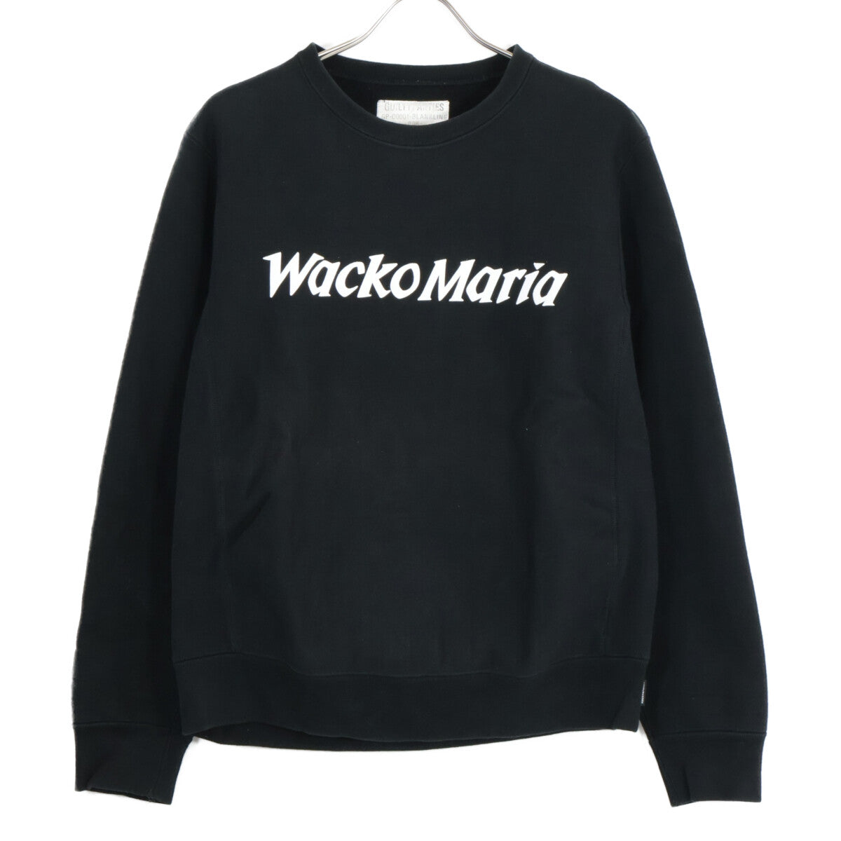 BLACK HEAVY WEIGHT CREW NECK SWEAT SHIRT (TYPE-2) Tops S Men's