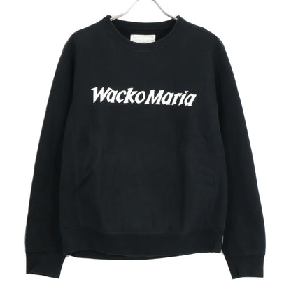 BLACK HEAVY WEIGHT CREW NECK SWEAT SHIRT (TYPE-2) Tops S Men's